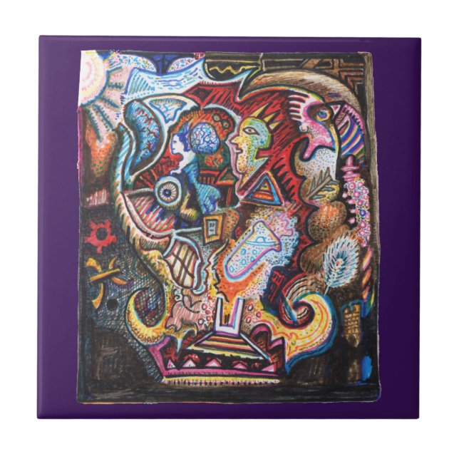 Alchemical_Continit Kakelplatta (Framsidan)