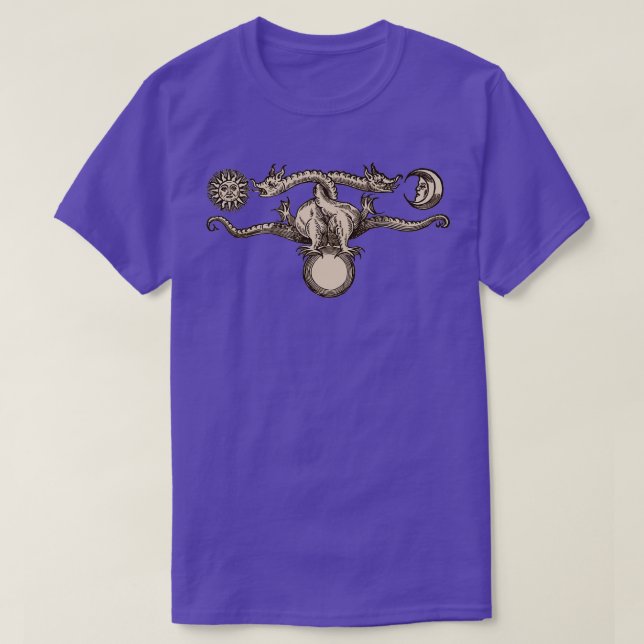 Alchemical Dragon T Shirt (Design framsida)