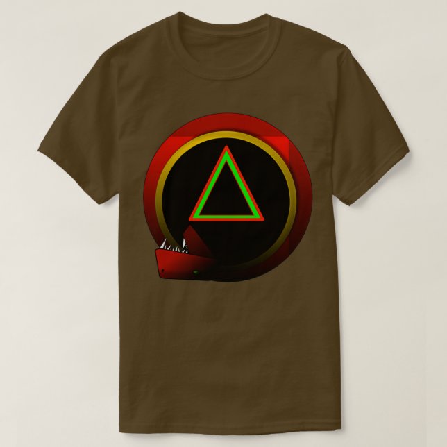 Alchemical Fire Ouroboros T Shirt (Design framsida)