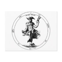 Alchemical Mercury and Caduceus