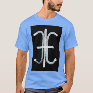 Alchemical Symbols Ammonia Inverted T Shirt
