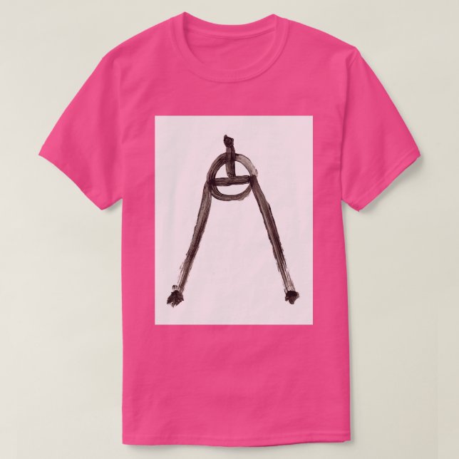 Alchemical Symbols Crystal One T Shirt (Design framsida)