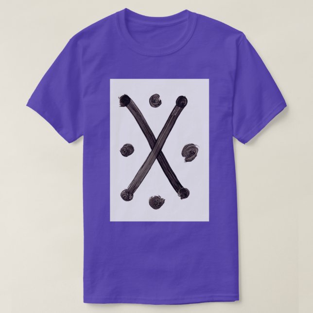 Alchemical Symbols Distilled Vinegar One T Shirt (Design framsida)