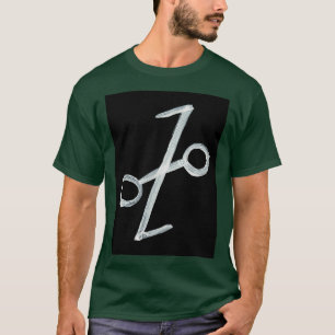 Alchemical Symbols Guld Litharge inverterad T Shirt