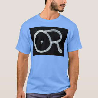 Alchemical Symbols Guld Three inverterad T Shirt