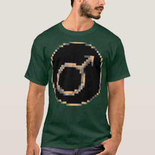 Alchemical Symbols Järn Pixel T Shirt