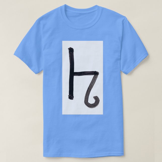 Alchemical Symbols Lapis Lazuli T Shirt (Design framsida)