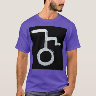 Alchemical Symbols Lead Seven Inverterad T Shirt
