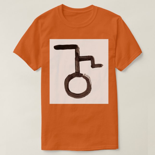 Alchemical Symbols Lead Seven T Shirt (Design framsida)