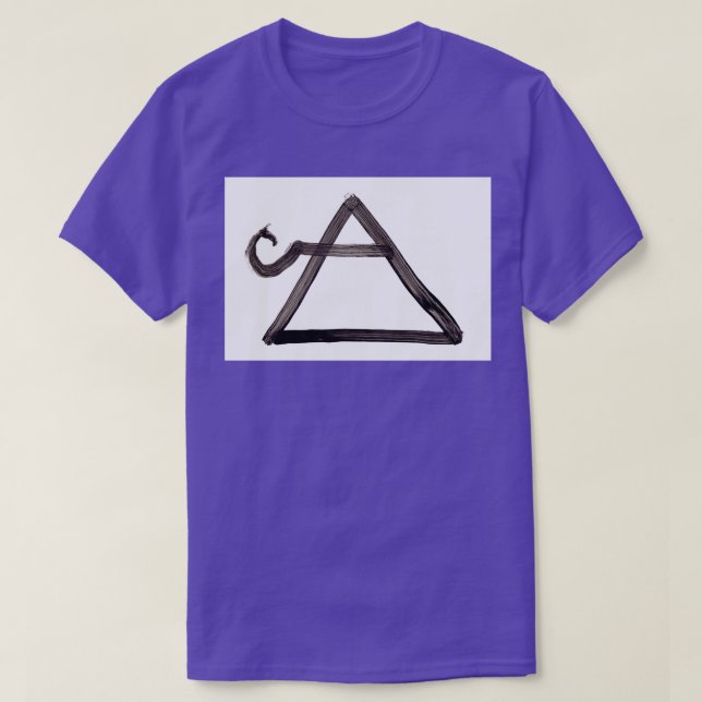 Alchemical Symbols Luft One T Shirt (Design framsida)