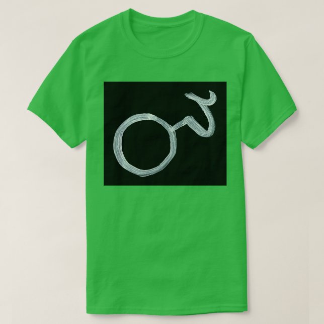 Alchemical Symbols Magnesium 5 Inverterad T Shirt (Design framsida)