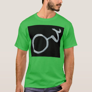 Alchemical Symbols Magnesium 5 Inverterad T Shirt