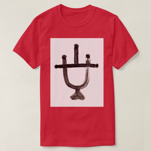 Alchemical Symbols Oil of Vitriol T Shirt (Design framsida)