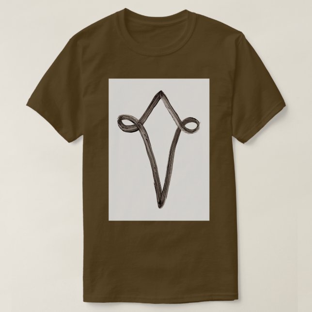 Alchemical Symbols Silver Fyra T Shirt (Design framsida)