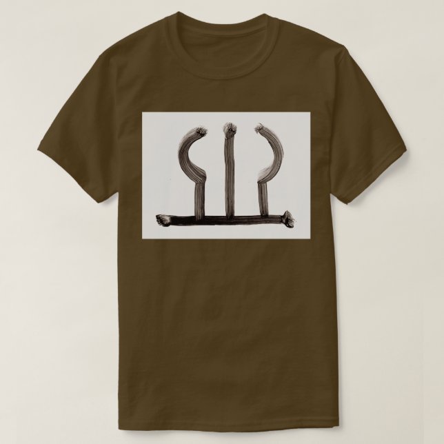 Alchemical Symbols Tartar Two T Shirt (Design framsida)