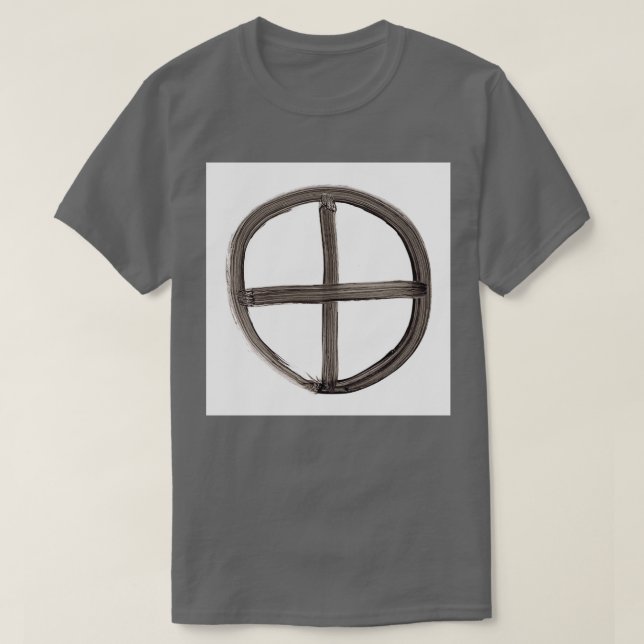 Alchemical Symbols Terra T Shirt (Design framsida)