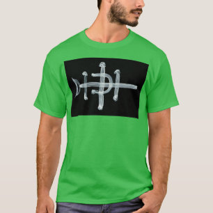 Alchemical Symbols Torrefaction of Silver inverted T Shirt
