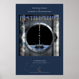 Alchemical Transformations 6: Destillation Poster