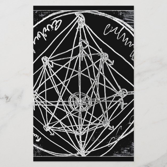 alchemical transmutationkonst för yaie brevpapper (Framsida)