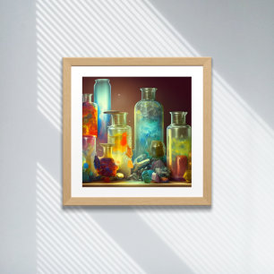 Alchemismens slitbara fantasykonst poster