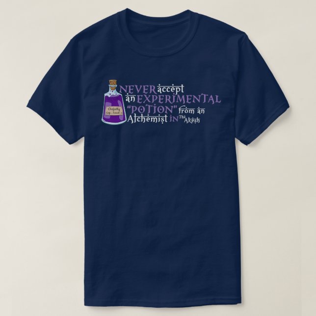 Alchemist Akesh Merchandise T Shirt (Design framsida)
