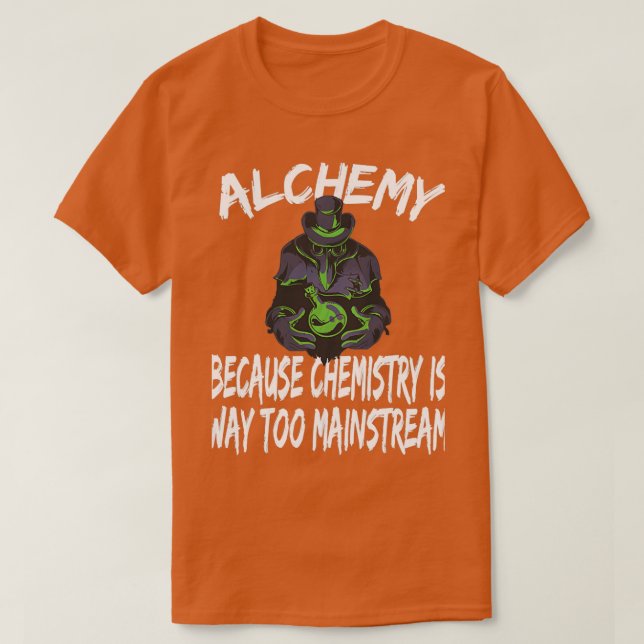 Alchemist Alchemy Alchemy Chemi Chemist Gift T Shirt (Design framsida)