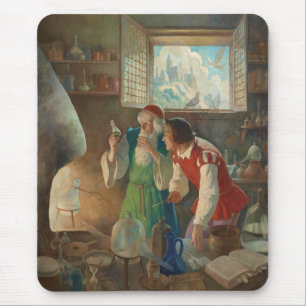 Alchemist, c. 1937 ingiven av N.C. Wyeth Musmatta