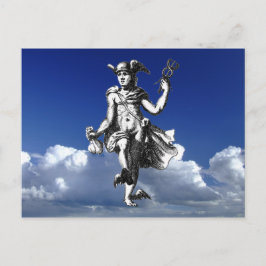 Alchemist Hermes Trismegistus Thrice Underbarare Vykort