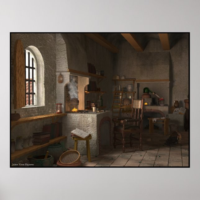 Alchemist Laboratory Poster (Framsidan)