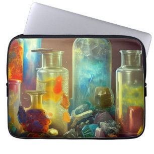 Alchemistens arbetsbara utgivningspapper laptop fodral