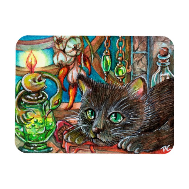 Alchemist's Cat Magnet (Horisontell)