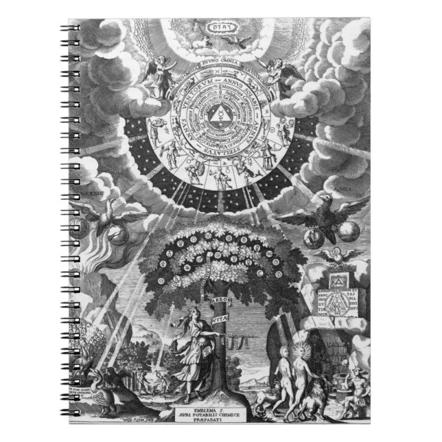 Alchemist's Notebook Anteckningsbok (Framsidan)