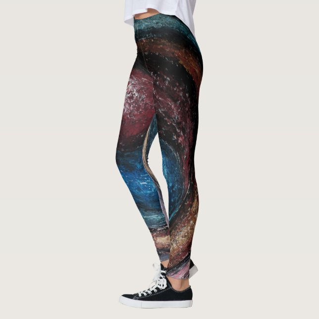 "Alchemy" av Ramona Dumitrescu Leggings (Vänster)