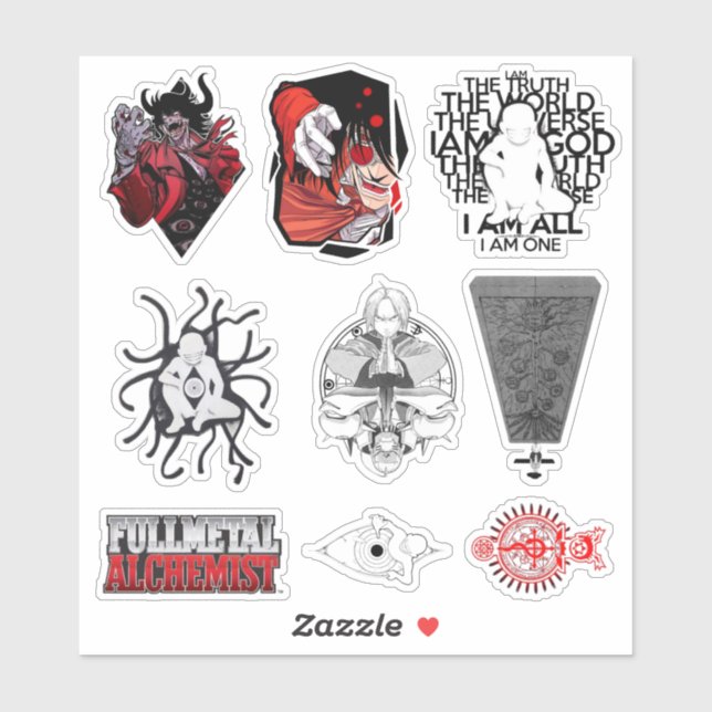 ⚙️ Alchemy Brothers⚙️ Stickers Klistermärken (Ark)