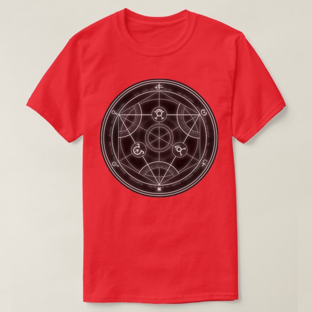 Alchemy Circle Pullover Sweat T Shirt (Design framsida)