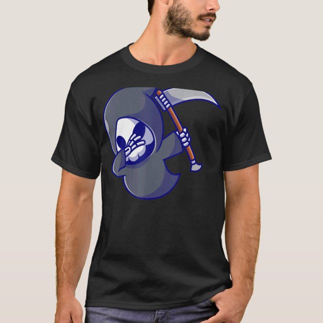 Alchemy Dabbing Grim Reaper T Shirt (Framsida)