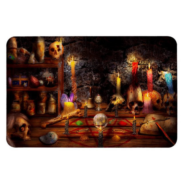 Alchemy - den gamla svarta magin magnet (Horisontell)