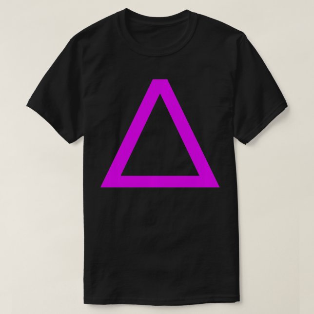 Alchemy FireTriangle-Rosa T Shirt (Design framsida)