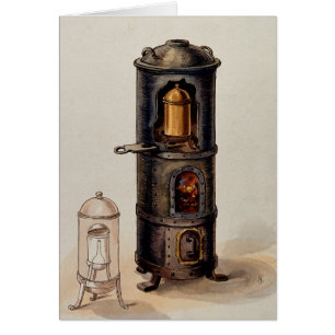 Alchemy Furnace for Digestion Hälsningskort