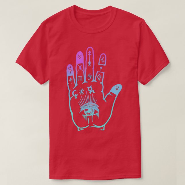 Alchemy hand t shirt (Design framsida)