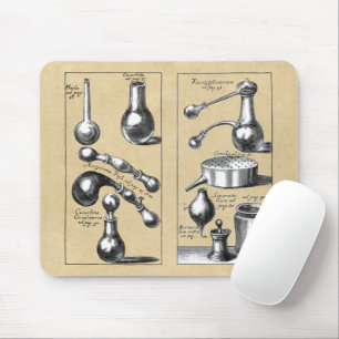 Alchemy Laboratory Beakers och Verktyg Musmatta