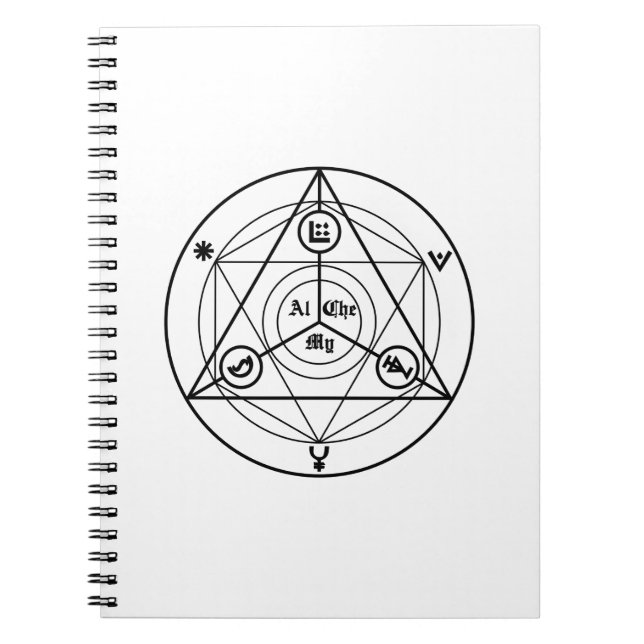 Alchemy manifest anteckningsbok (Framsidan)
