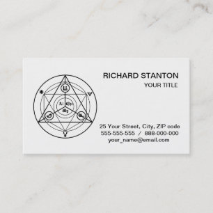 Alchemy manifest visitkort