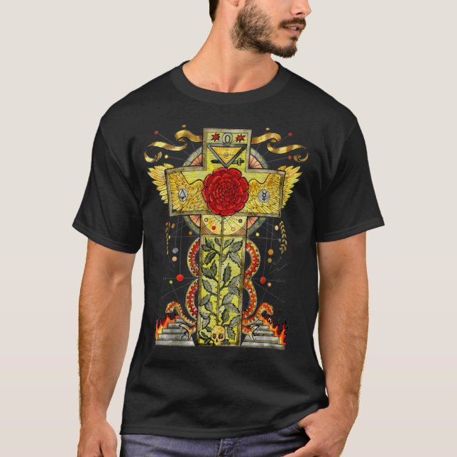 Alchemy Ocodsm Alchemical myth T Shirt (Framsida)