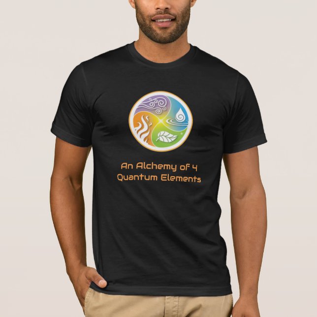 Alchemy of 4 inslag t shirt (Framsida)