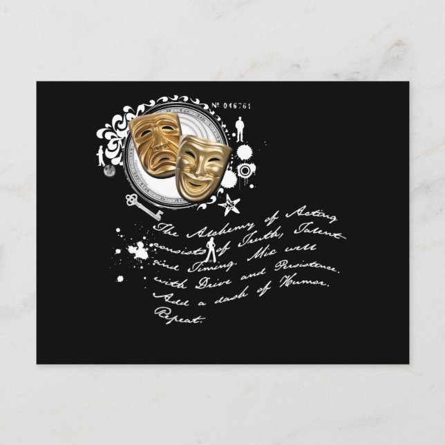 Alchemy of Acting Vykort (Framsida)