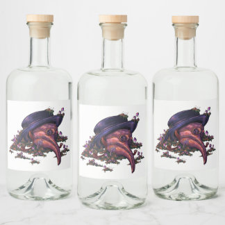 Alchemy of Decay Spritflaskor Etikett