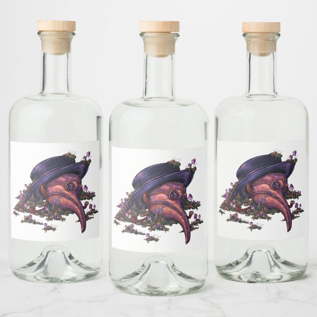 Alchemy of Decay Spritflaskor Etikett (Flaskor)