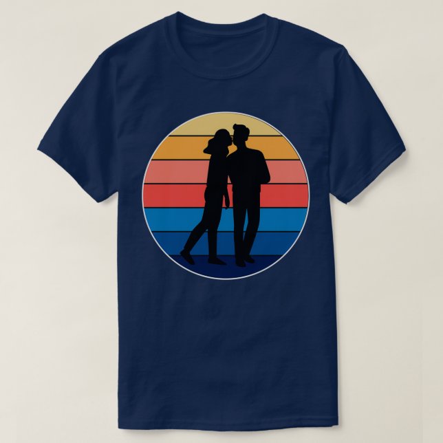 Alchemy of Souls Kissing Couple T Shirt (Design framsida)