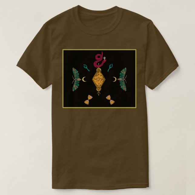 Alchemy of the Soul for Witches T Shirt (Design framsida)